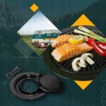 KUCHENKA TURYSTYCZNA GAZOWA WIELOFUNKCYJNA +4 KARTUSZE GAZ + GRILL NAKŁADKA - obrazek 4