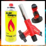 Zestaw Palnik Gazowy Etna 10x Kartusz Gaz Alpen Camping Rękawice Gratis - obrazek 5