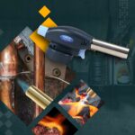 PALNIK GAZOWY FLAME GUN -915- NIEBIESKI - - obrazek 2