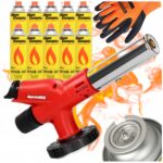 Zestaw Palnik Gazowy Etna 10x Kartusz Gaz Alpen Camping Rękawice Gratis