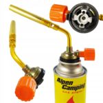 1x Palnik Gazowy Lutownica Opalarka Na Gaz + 6x Kartusz Alpen Camping 400ml - obrazek 8