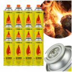 KARTUSZ MARKI TIROSS 227g 400ml WKŁAD GAZOWY DO PALNIKA I KUCHENKI 12 SZTUK