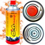 Palnik Gazowy Tiross TS705 Piezo + 4x Gaz Elico + 10 szt Ekopodpałka - obrazek 4
