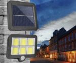 LAMPA SOLARNA Z CZUJNIKIEM RUCHU ZMIERZCHU LED ZEWNĘTRZNA OGRODOWA + PILOT - obrazek 7