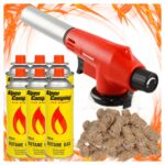 Palnik Gazowy Alpen Camping Vulcano + 6xKartusze Alpen+ 20x Ekopodpałka
