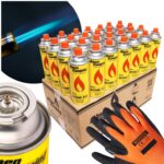 ZESTAW 16 SZTUK KARTUSZE ALPEN CAMPING GAZ 400ml + RĘKAWICE VERKEN GRATIS - obrazek 10