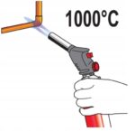 YATO PALNIK GAZOWY PIEZO 360° ZŁĄCZE EN417 + 4 KARTUSZE GAZOWE 400ML ZESTAW - obrazek 5