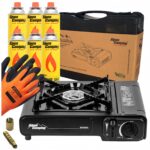 Kuchenka Turystyczna Bavaria +6x Kartusz Gaz Alpen Camping +Rękawice Gratis
