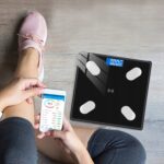 Waga Łazienkowa Kompaktowa BLUETOOTH FALCON SLIM Analityczna SMART 1 sztuka - obrazek 10