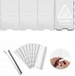 OSŁONA PRZECIWWIATROWA DO KUCHENKI PALNIKA PODRÓŻNA ALUMINIUM SKŁADANA 24CM - obrazek 9