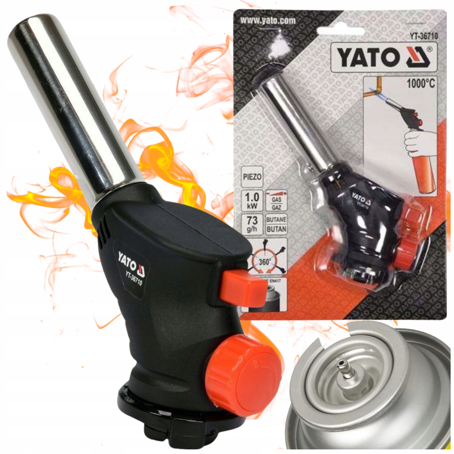 e0e22251ffff82025473dce370eb9ed1.jpg PALNIK GAZOWY YATO 360 Z PIEZO - YT 36710 - obrazek 1