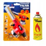 Mocny palnik gazowy na Kartusze ALPEN CAMPING 1300W OLYMP +1 KARTUSZ 400ML