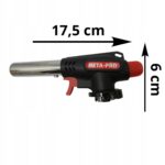PALNIK GAZOWY - META PRO - 360° CZARNO - CZERWONY - obrazek 6