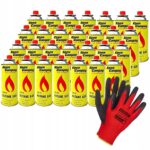 GAZ kartusz NABÓJ gazowy ALPEN CAMPING 400ml x 28 + RĘKAWICZKI GRATIS