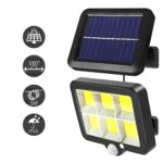 LAMPA SOLARNA Z CZUJNIKIEM RUCHU ZMIERZCHU LED ZEWNĘTRZNA OGRODOWA + PILOT - obrazek 9