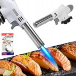 ZESTAW PALNIK GAZOWY NA GAZ FLAME GUN CERAMICZNY + 2X KARTUSZ BUTLA NABÓJ - obrazek 2