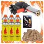 Palnik Gazowy Tiross TS706 Piezo + 6x Gaz Tiross + 20 szt Ekopodpałka